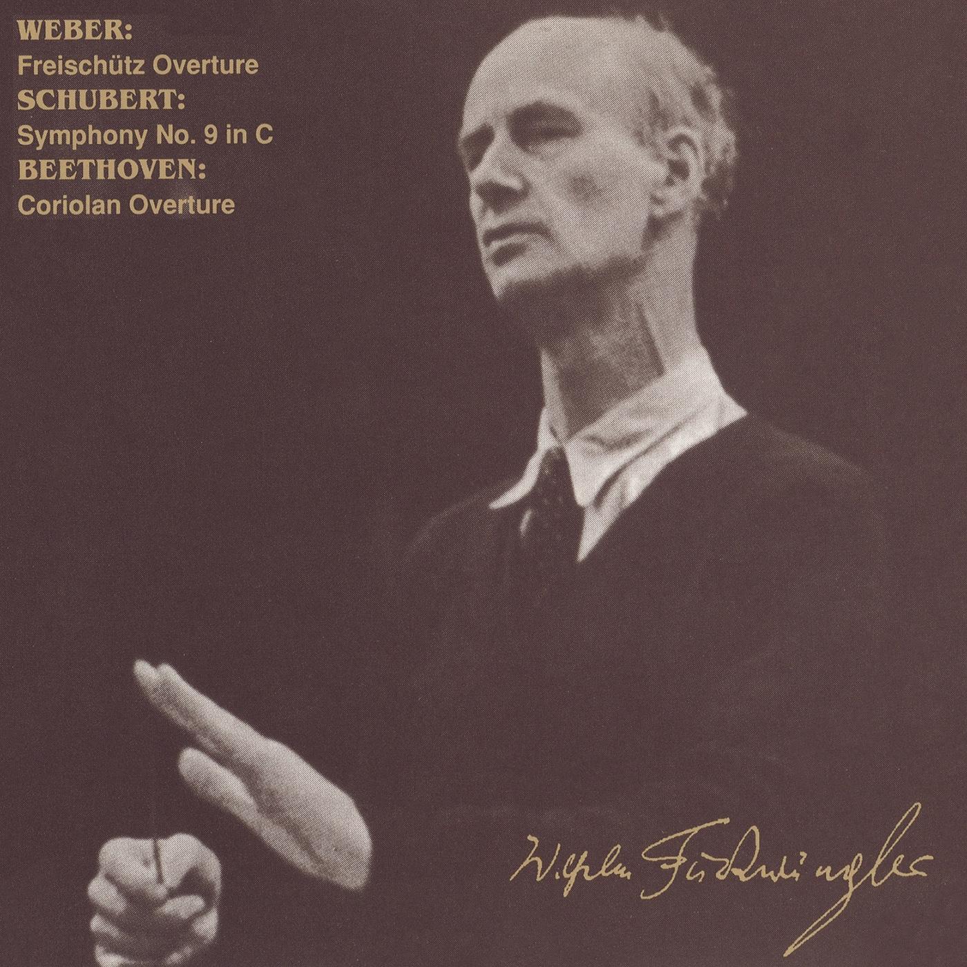 SCHUBERT, F.: Symphony No. 9, "Great" / BEETHOVEN, L. van: Coriolan Overture (Berlin Philharmonic, Furtwangler) (1942-1944)