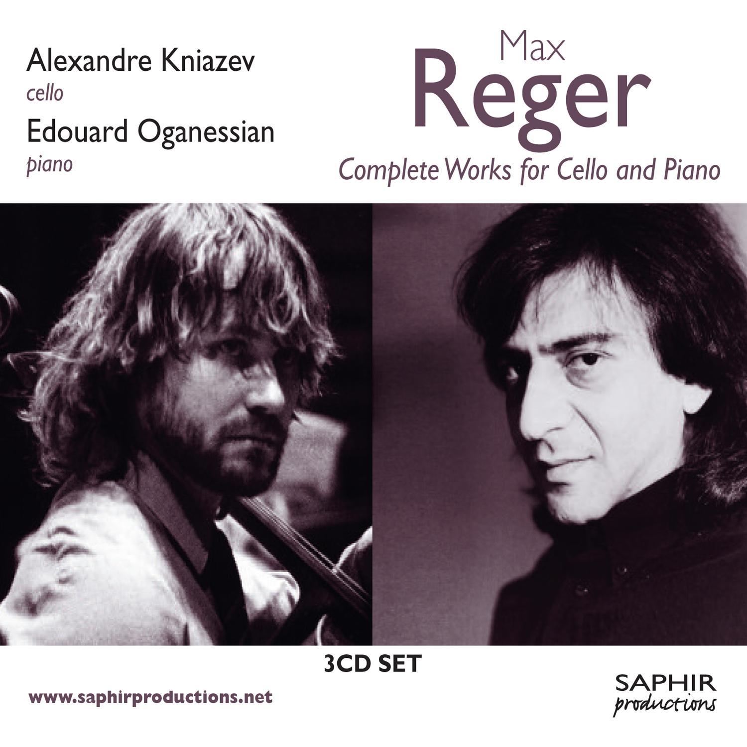 Oeuvres complètes pour violoncelle et piano, Complete Works for Cello and Piano