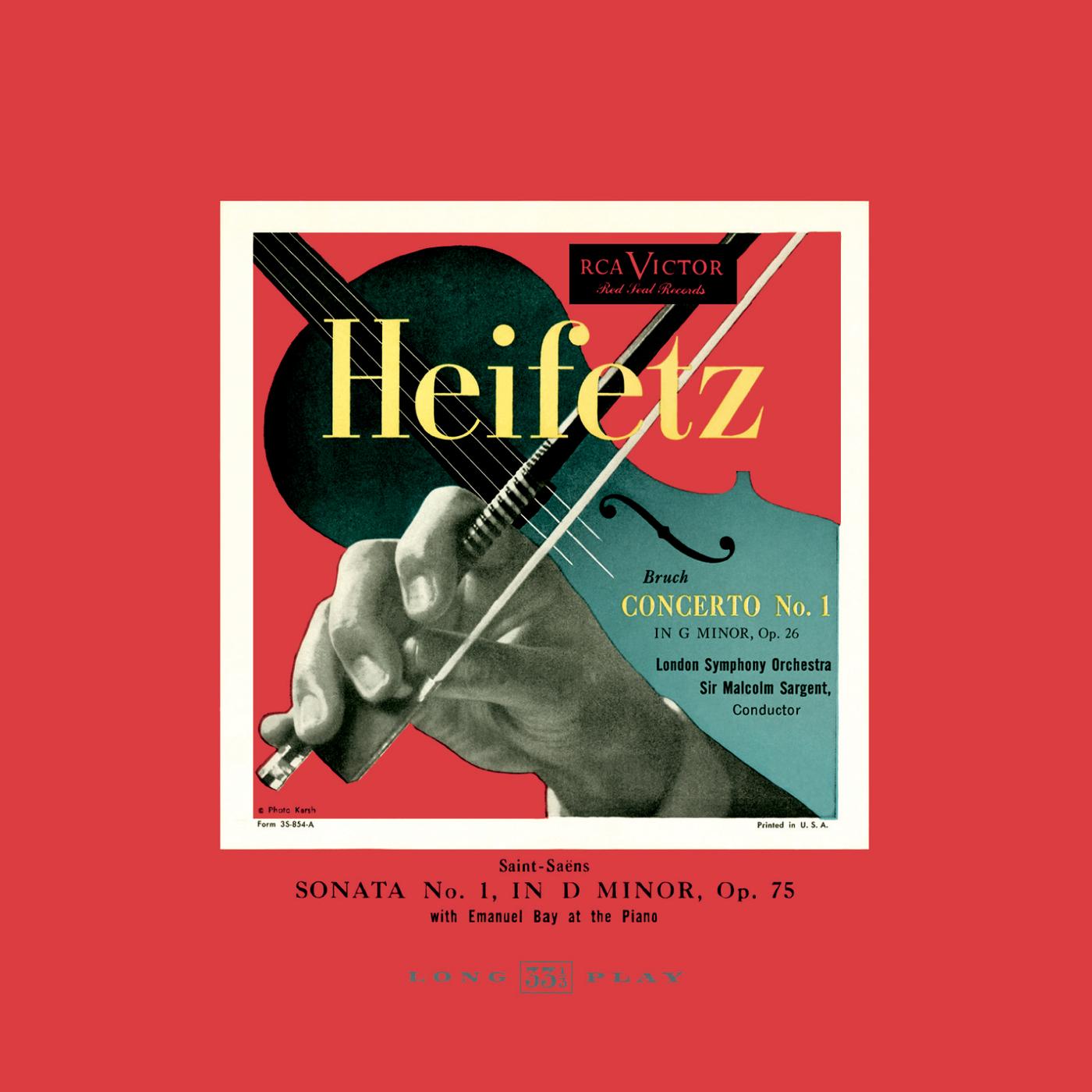 Bruch: Violin Concerto No. 1, Op. 26 in G Minor, Saint-Saëns: Sonata No. 1, Op. 75