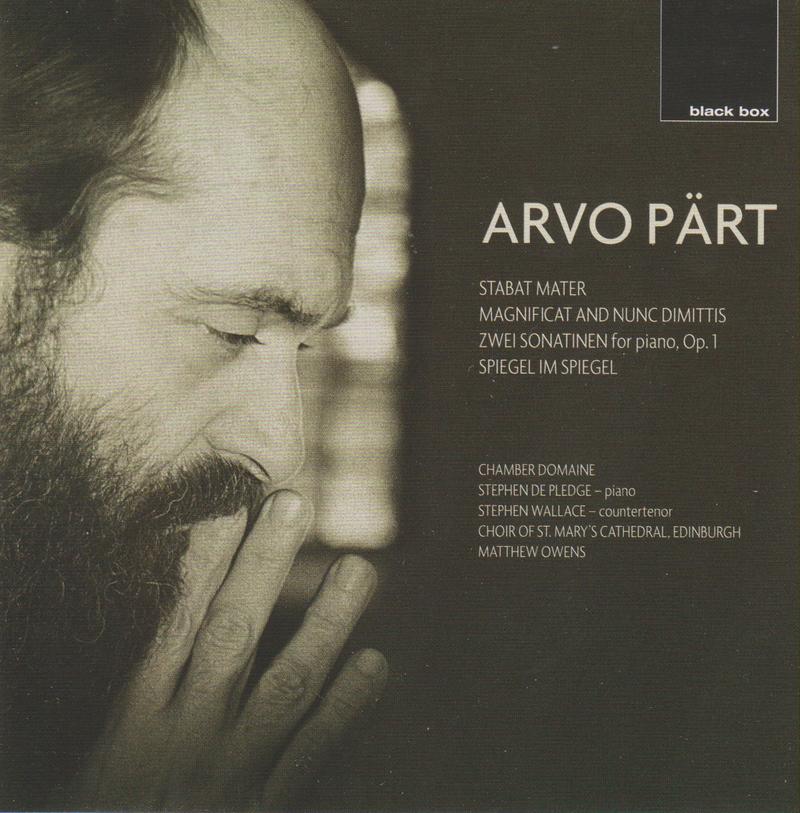 Part: Stabat Mater; Magnificat & Nunc dimittis; Es sang vor langen Jahren, Etc.