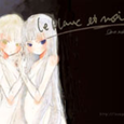 le blanc et noir