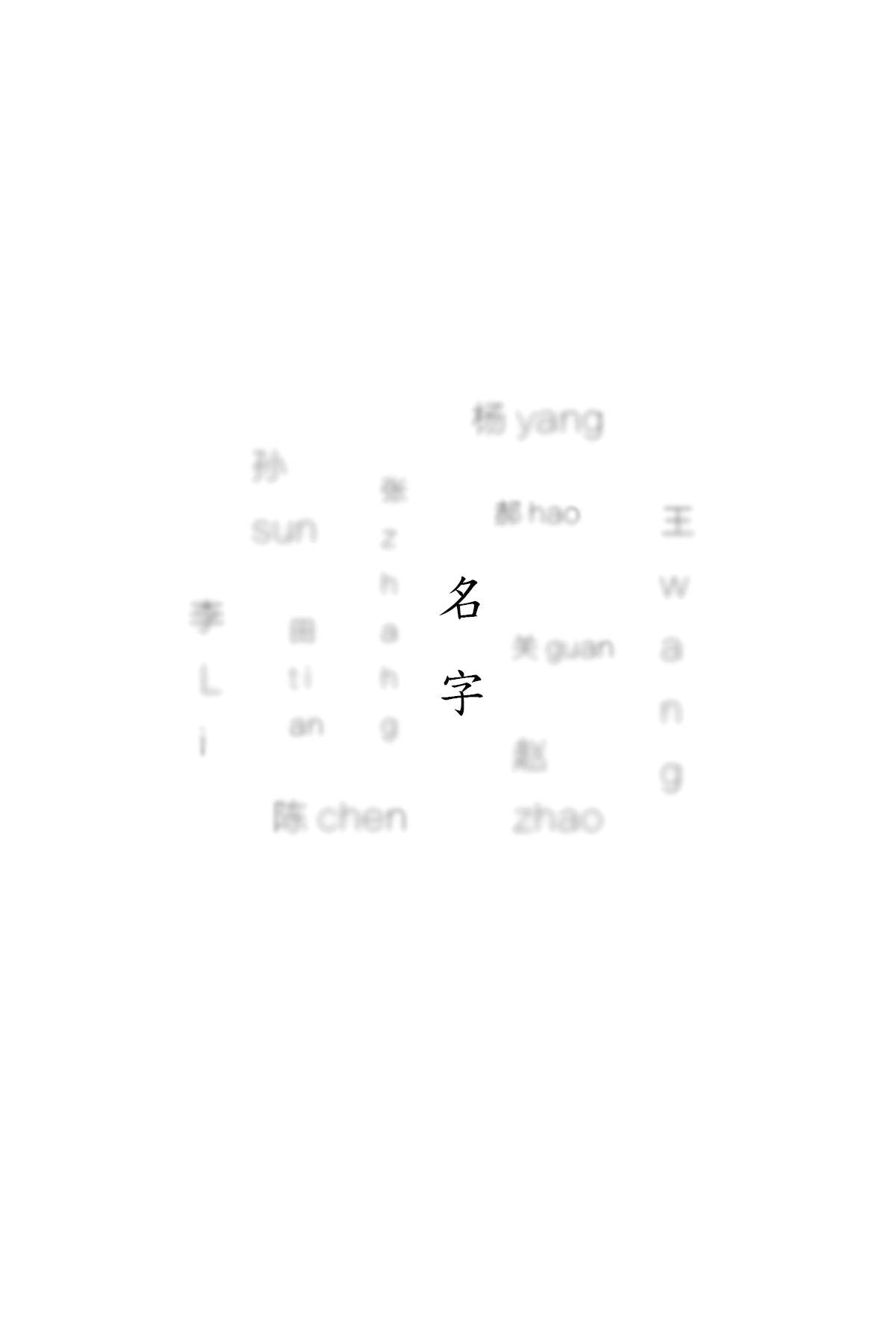 名字专辑