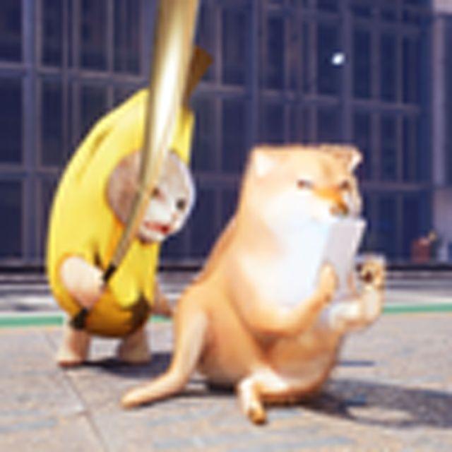 等着挨揍吧（香蕉猫）