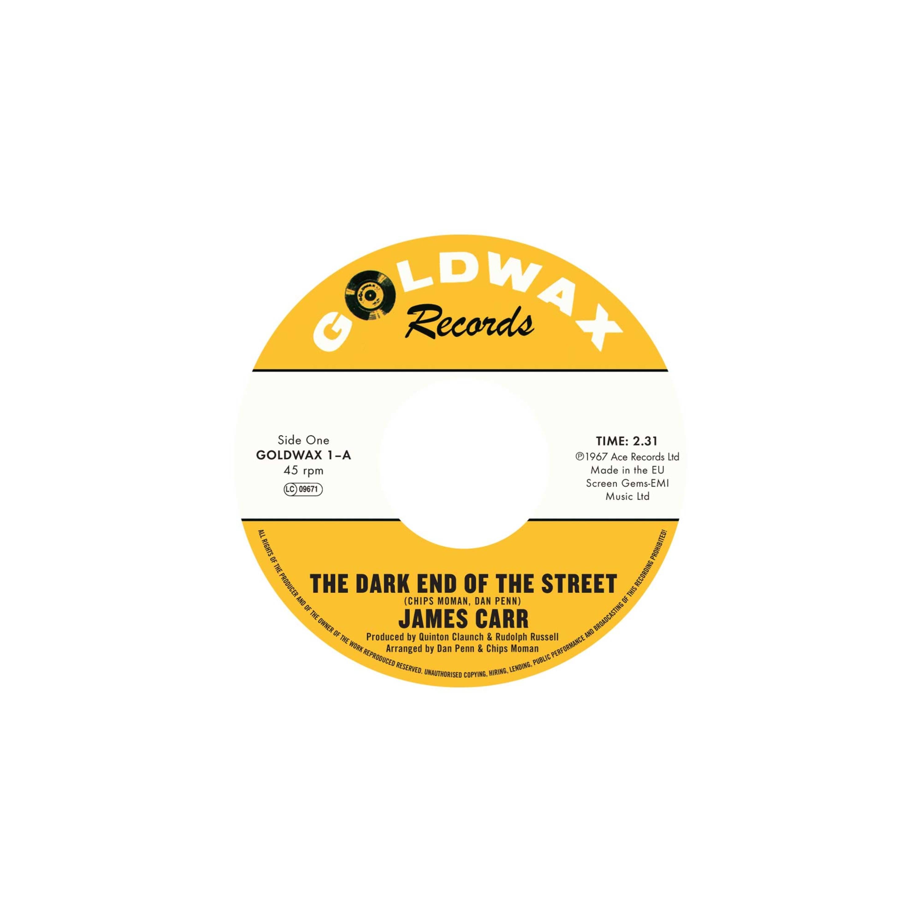 The Dark End Of The Street/You've Got My Mind Messed Up