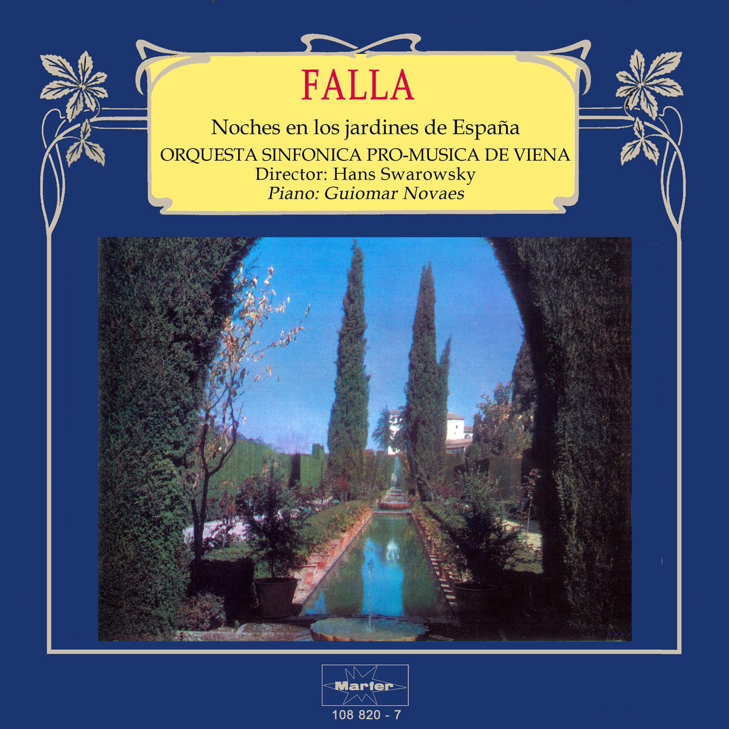 Orquesta Sinfónica Pro-Música de Viena - Noches en los jardines de España para piano y orquesta, G. 49: No. 1, En el Generalife