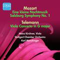 MOZART: Kleine Nachtmusik (Eine) / Divertimento, K. 136 / TELEMANN: Viola Concerto (Munchinger) (195