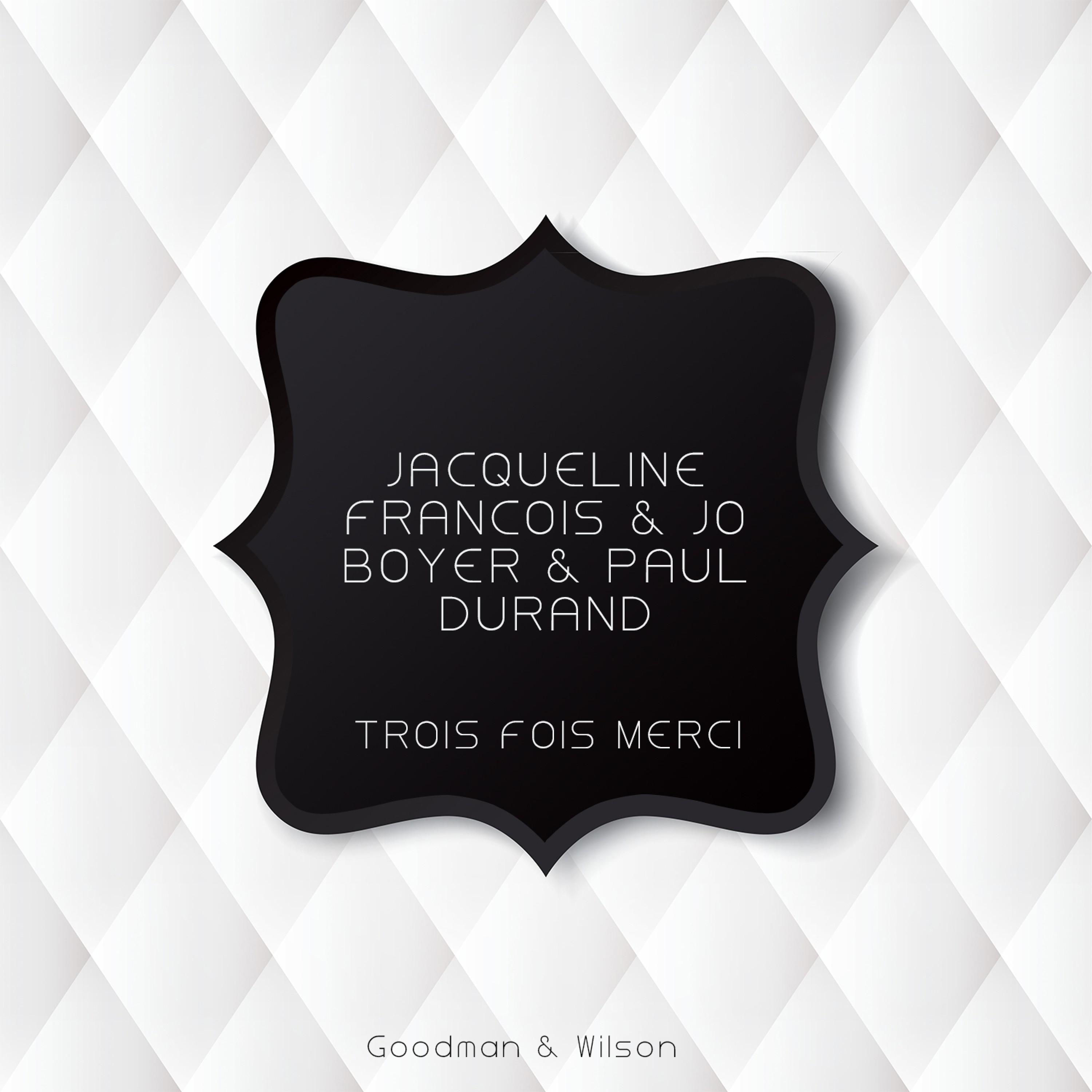 Trois Fois Merci专辑