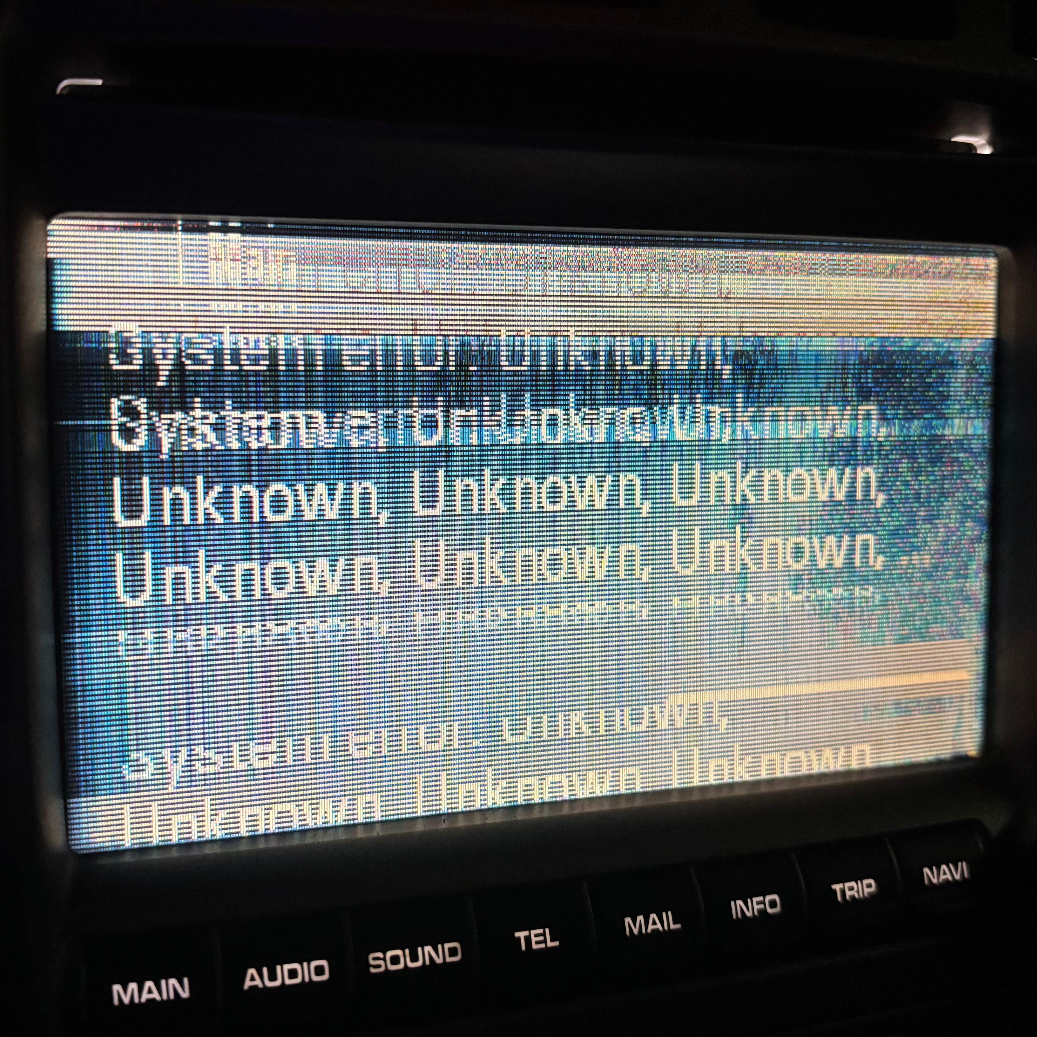 system error