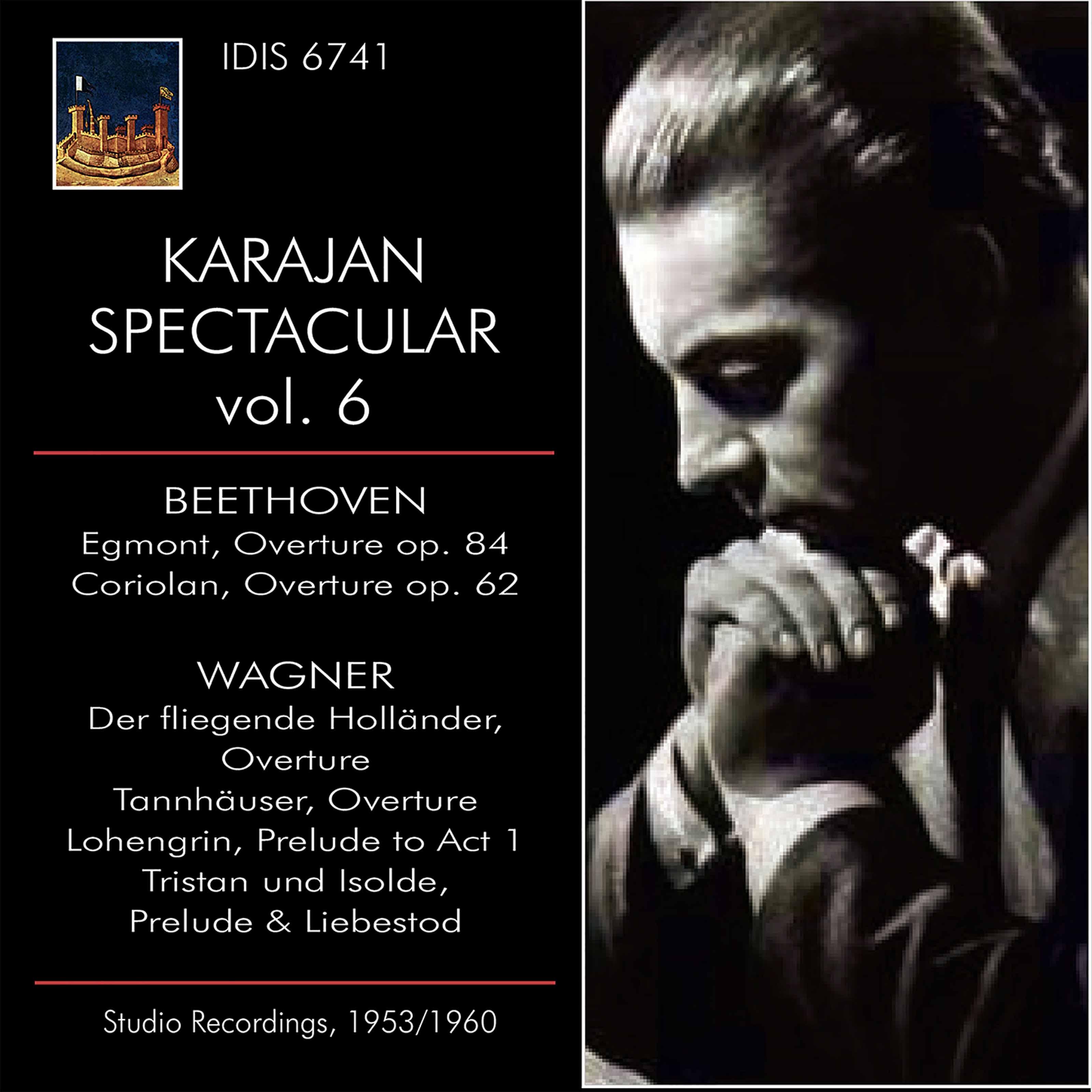 KARAJAN SPECTACLAR VOL VI BEETHOVEN & WAGNER Studio Recordings 1953 - 1960