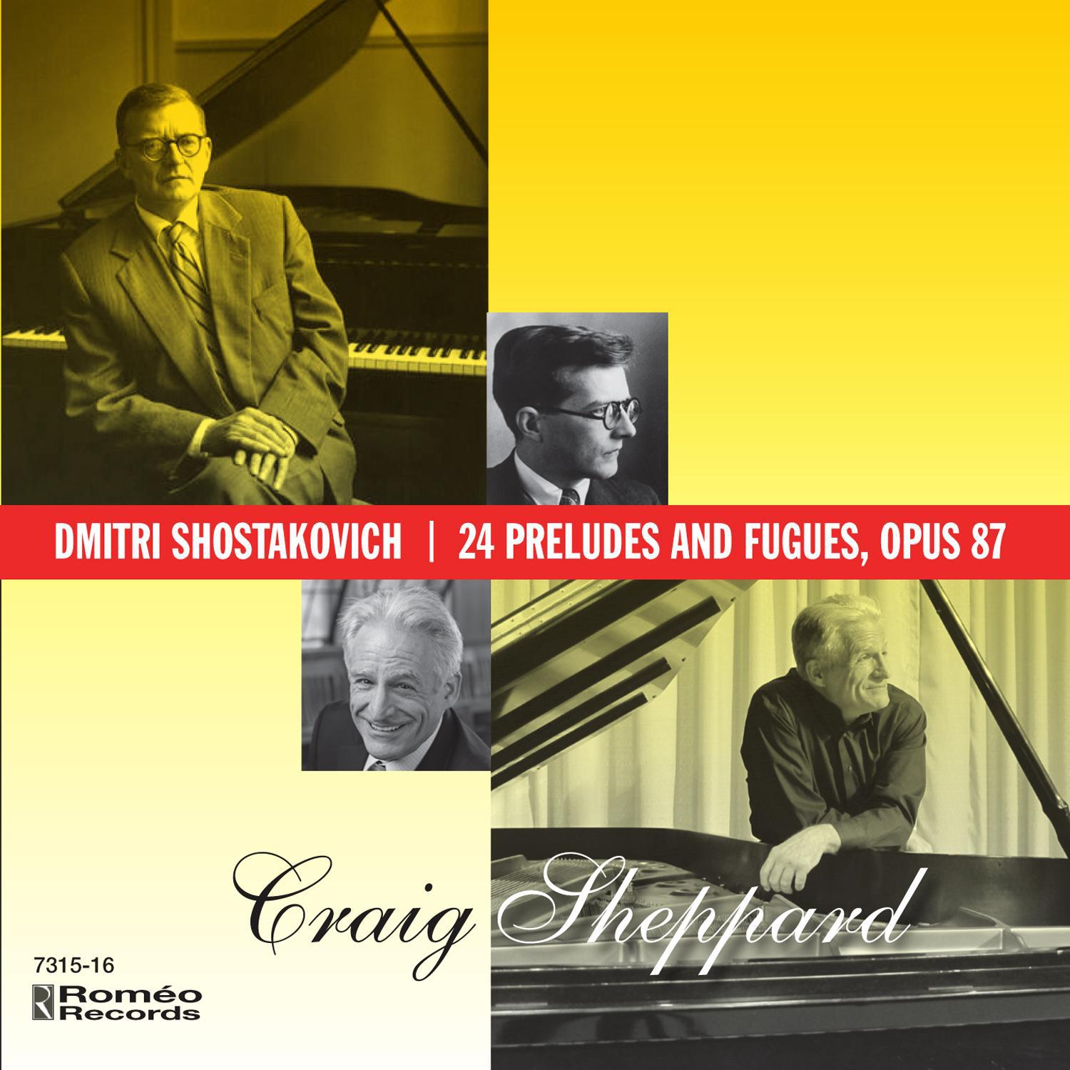 Dmitri Shostakovich 24 Preludes and Fugues, Opus 87专辑