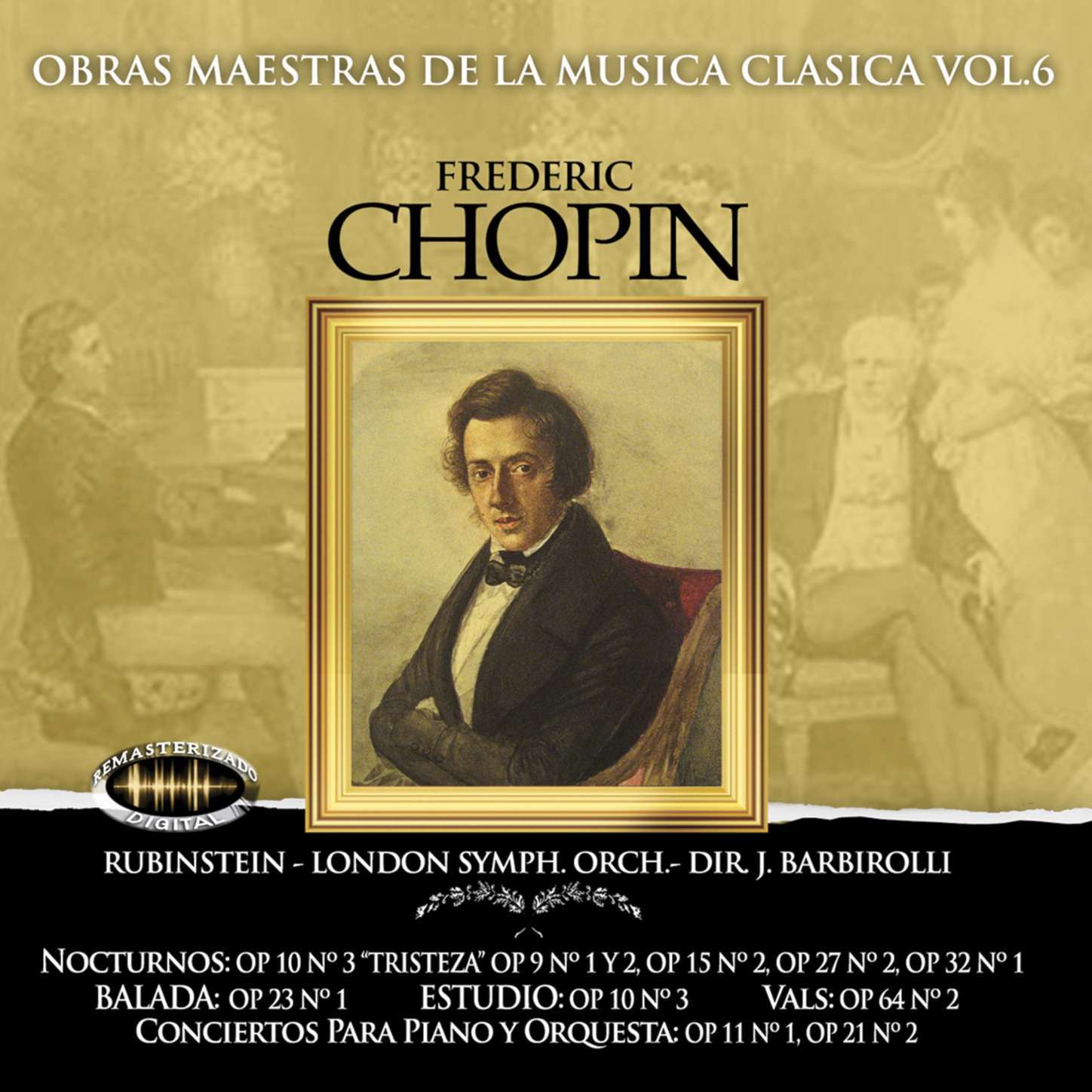 Obras Maestras de la Música Clásica, Vol. 6 / Frédéric Chopin专辑