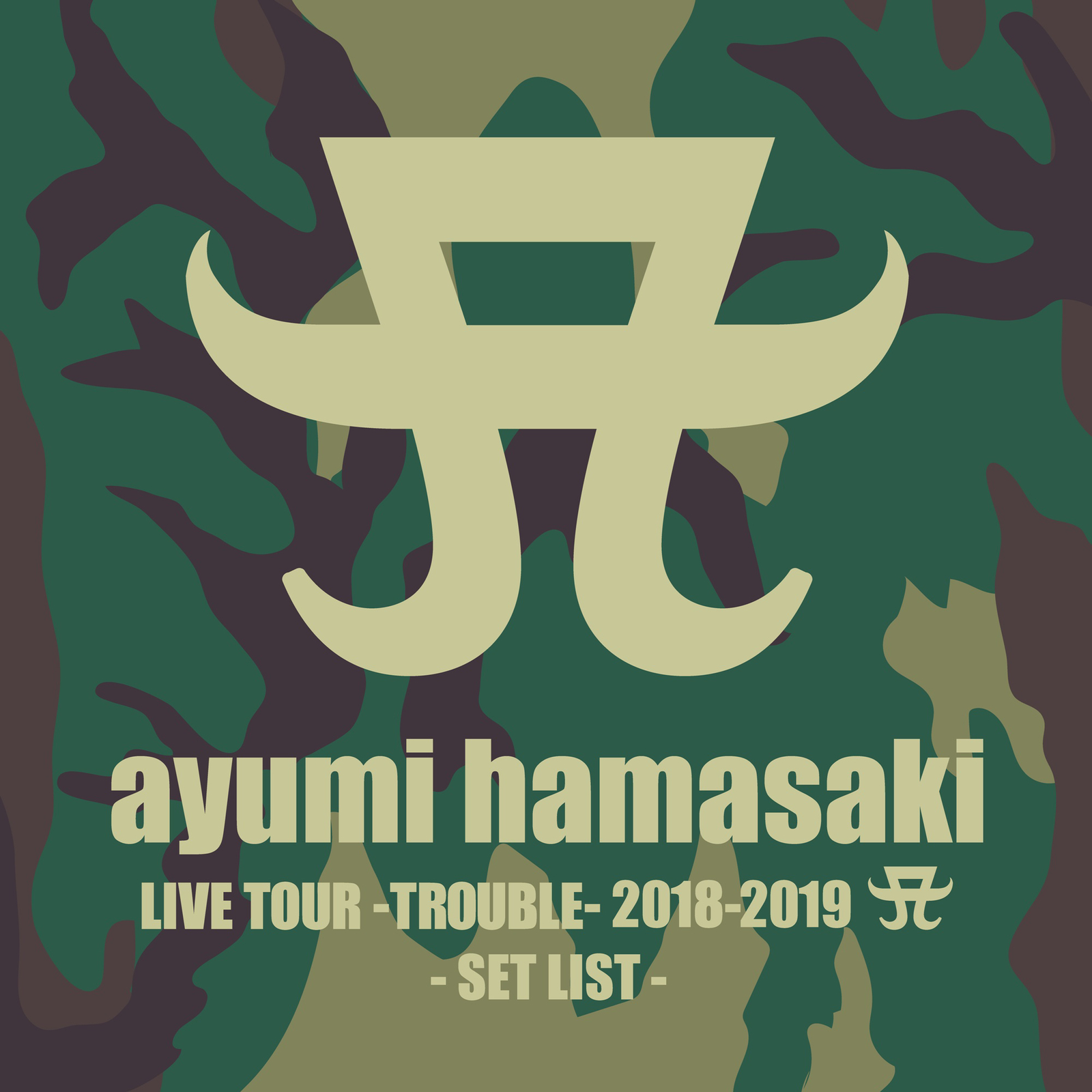 ayumi hamasaki LIVE TOUR -TROUBLE- 2018-2019 A SET LIST专辑