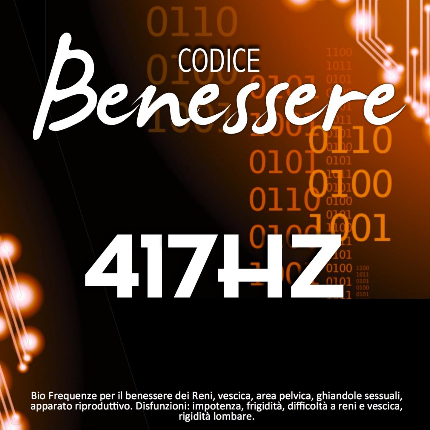 Codice benessere 417 Hz