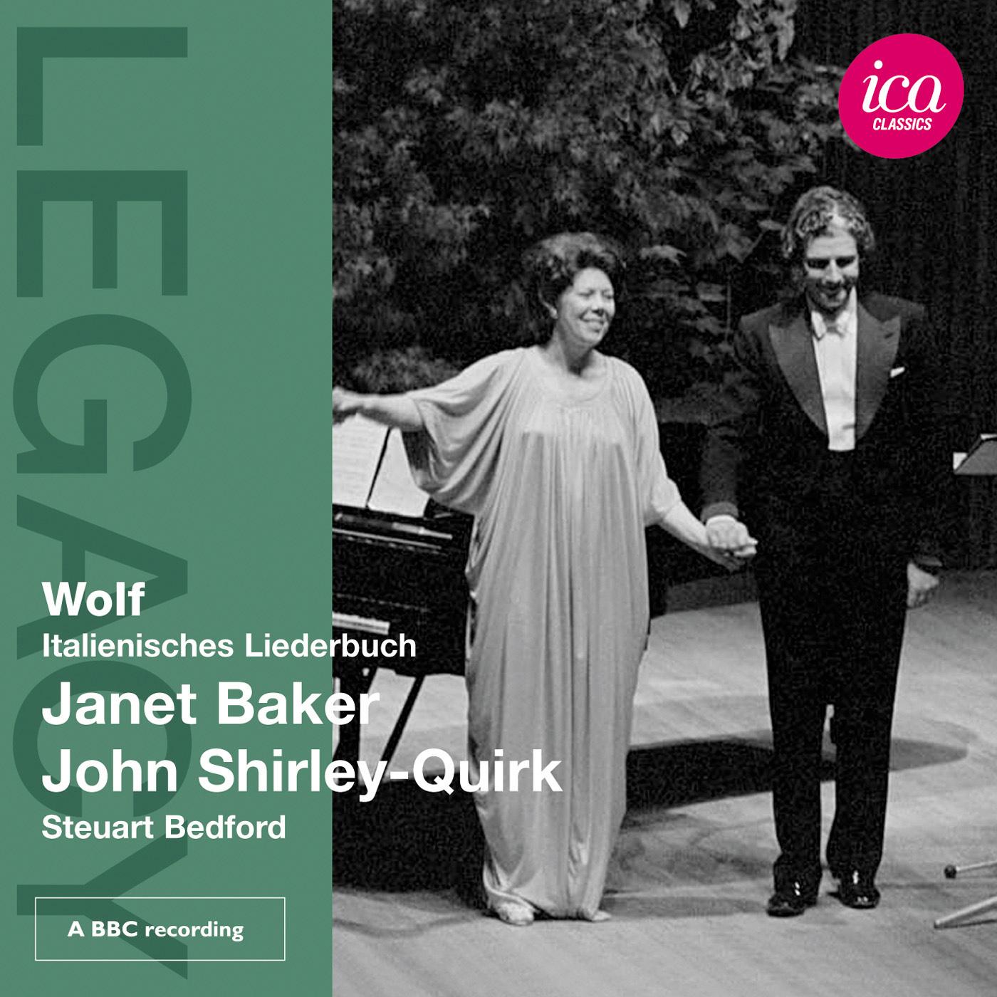 WOLF, H.: Italienisches Liederbuch (Baker, Shirley-Quirk, Bedford) (1977)