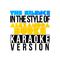 The Silence (In the Style of Alexandra Burke) [Karaoke Version] - Single专辑