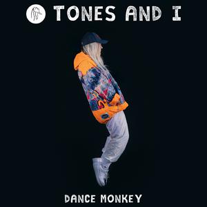 Tones And I - Dance Monkey (PT karaoke) 带和声伴奏 （降5半音）