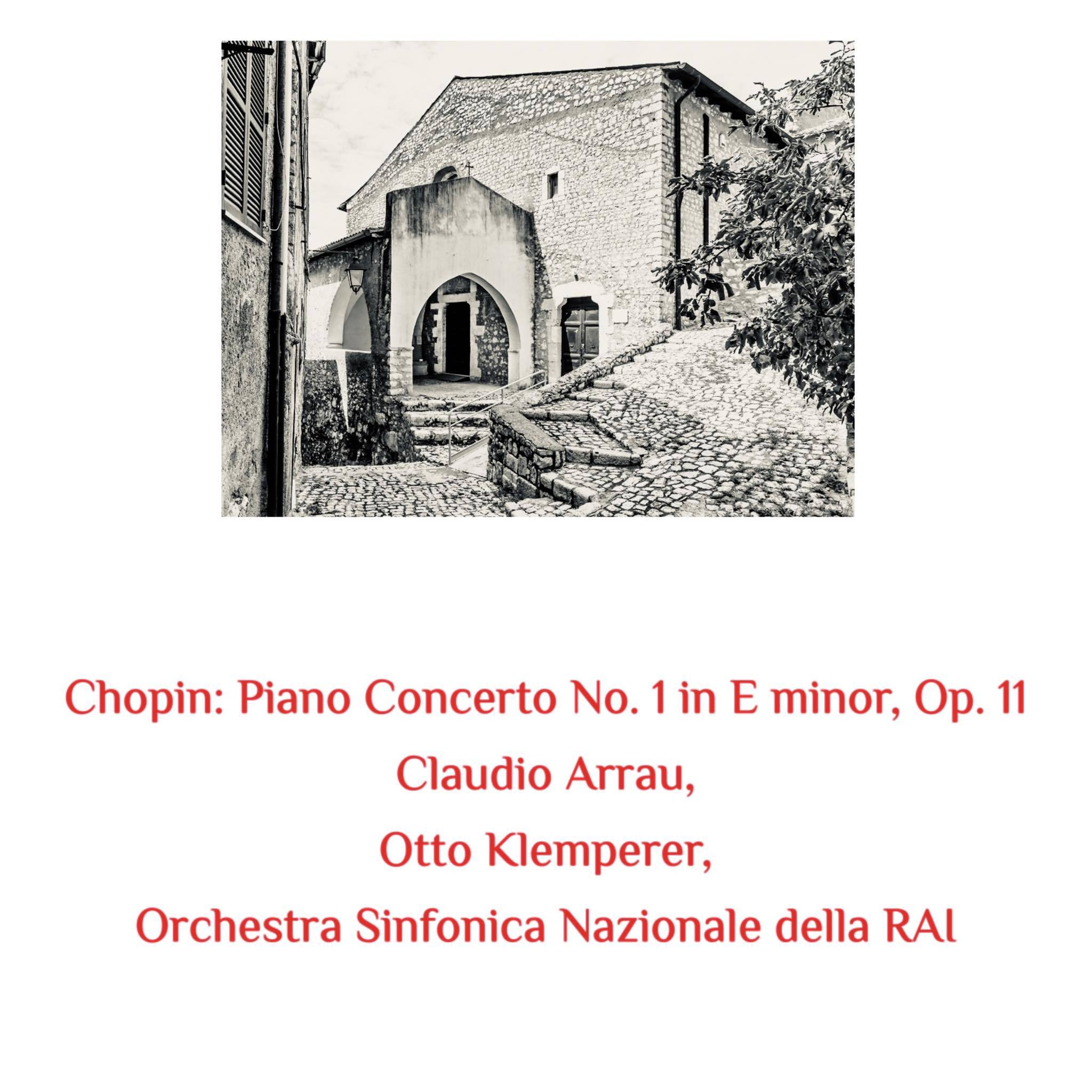 Orchestra Sinfonica Nazionale della Rai - Piano Concerto No. 1 in E minor, Op. 11:III. Rondo: Vivace