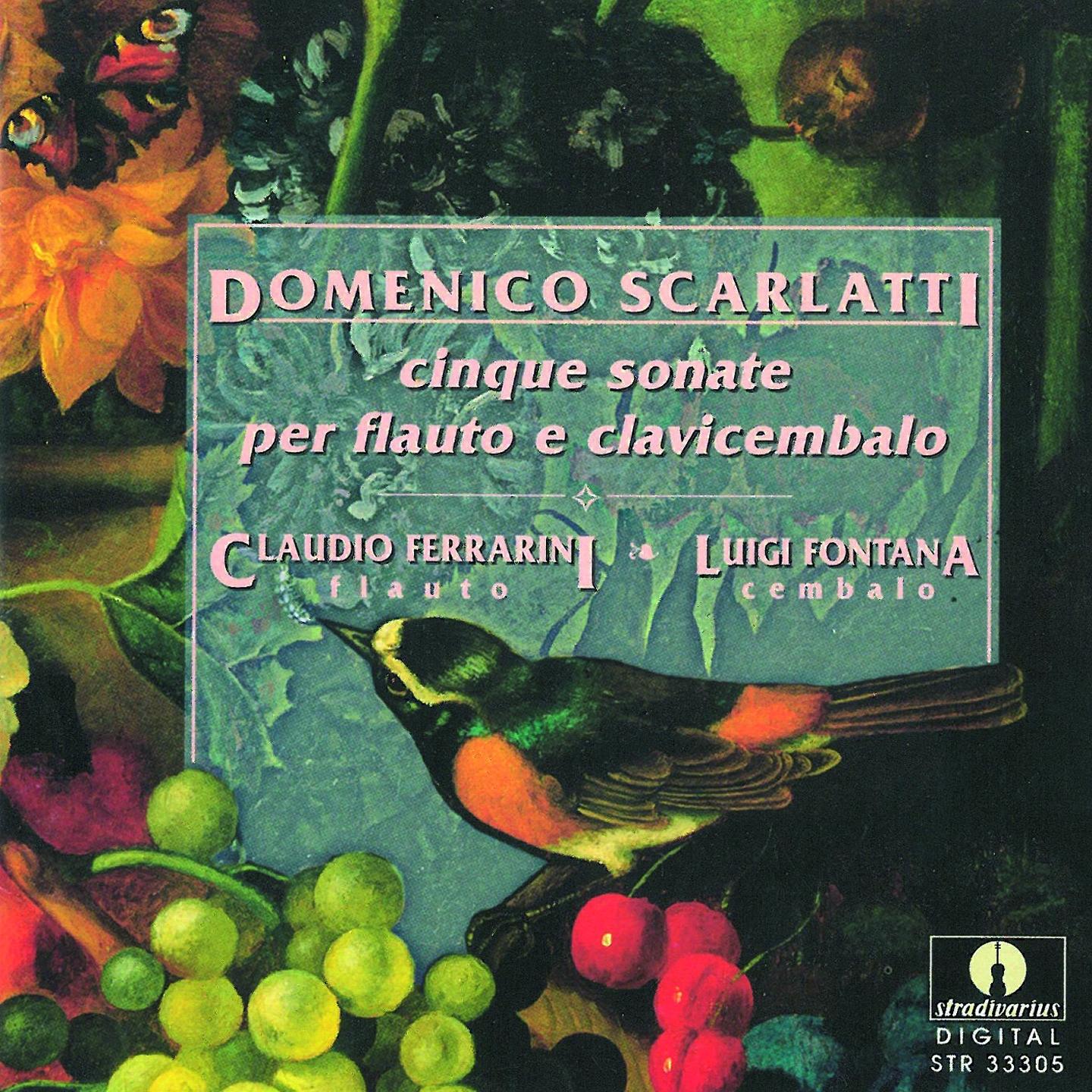 Domenico Scarlatti: Cinque sonate per flauto e clavicembalo