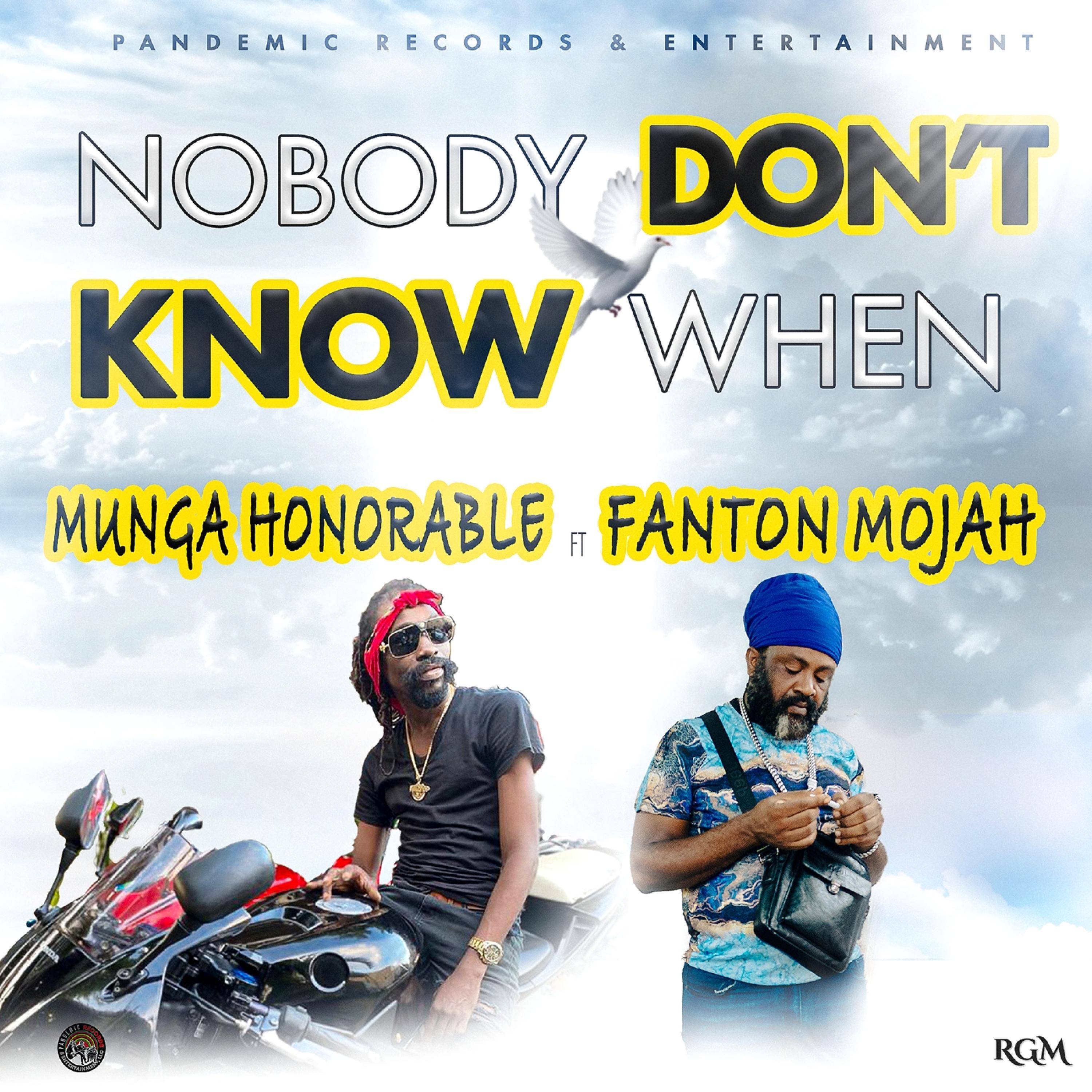 NOBADY DON"T KNOW WHEN