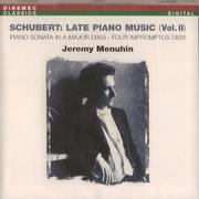 Schubert: Late Piano Music Vol. 2