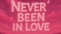Never been in love专辑