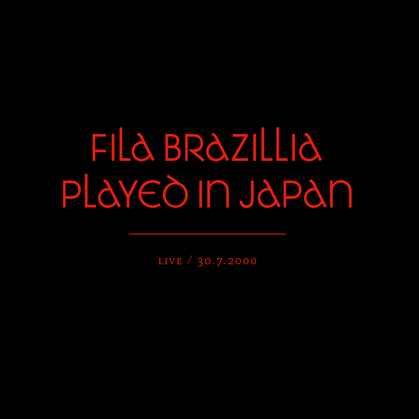 Fila Brazillia - Slow Light (Live at Fuji Rock Festival)