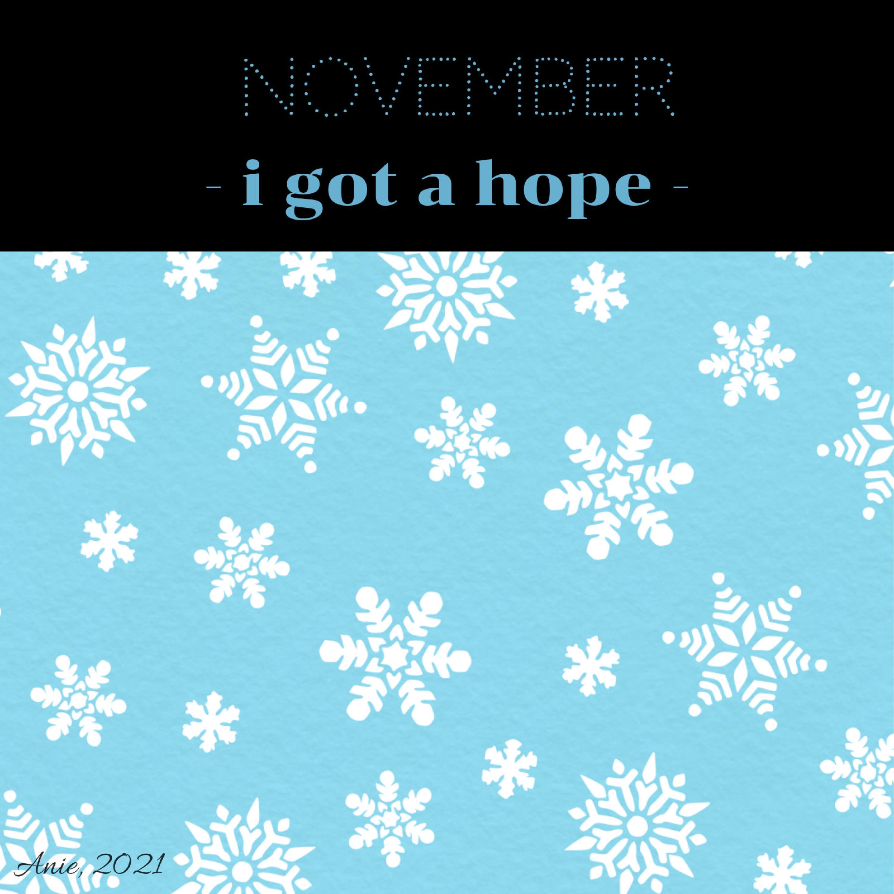 i got a hope