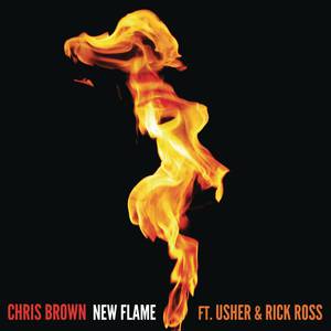 New Flame - Chris Brown, Usher & Rick Ross (HT Instrumental) 无和声伴奏 （降4半音）