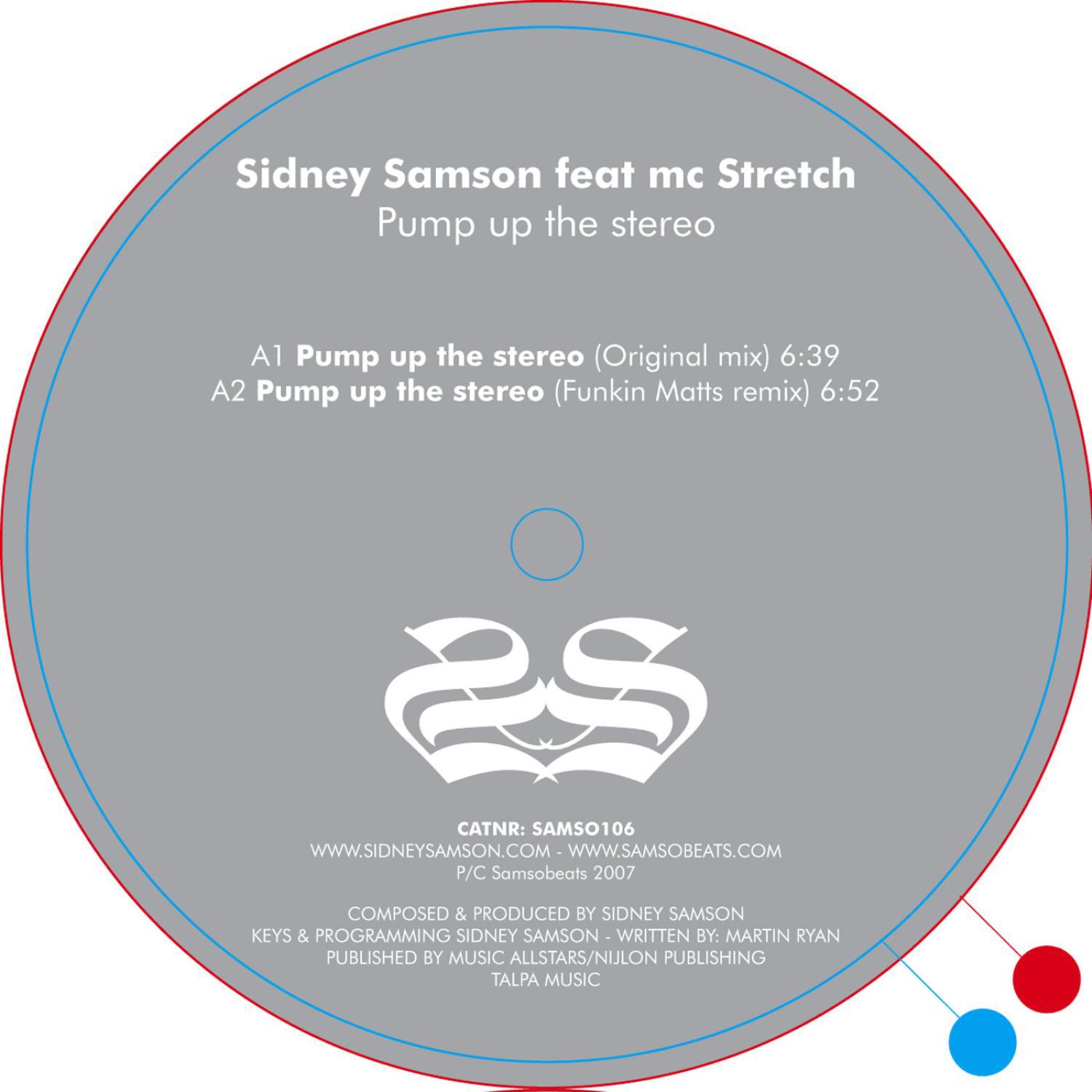 Sidney Samson - Pump Up The Stereo