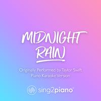 Midnight Rain - Taylor Swift (吉他伴奏)