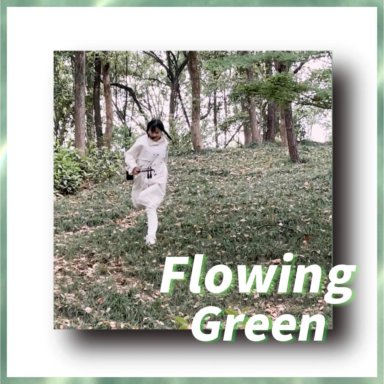 Flowing green