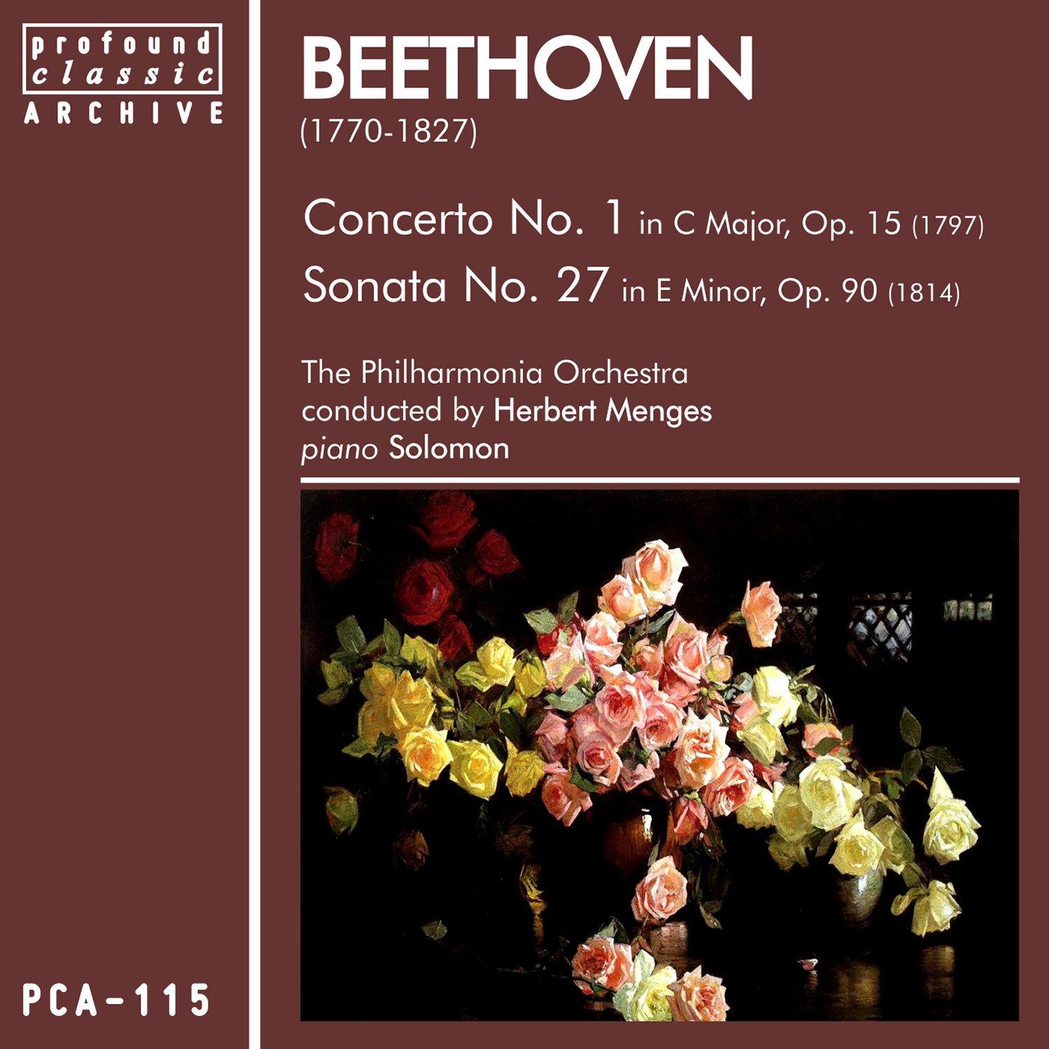 Beethoven: Concerto No. 1 in C Major, Op. 15 & Sonata No. 27 in E Minor, Op. 90专辑