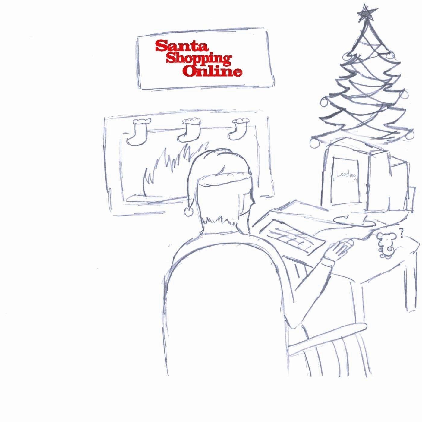 Santa Shopping Online