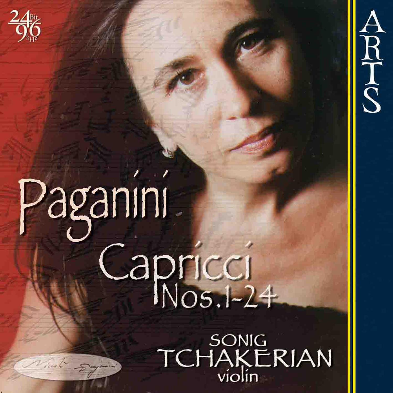 Paganini: 24 Capricci op. 1 for solo Violin