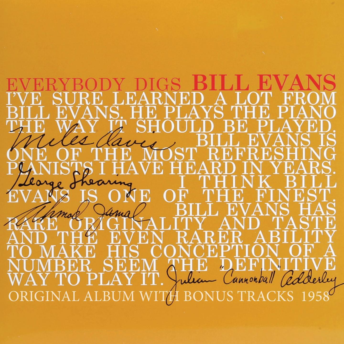 Everybody Digs Bill Evans专辑