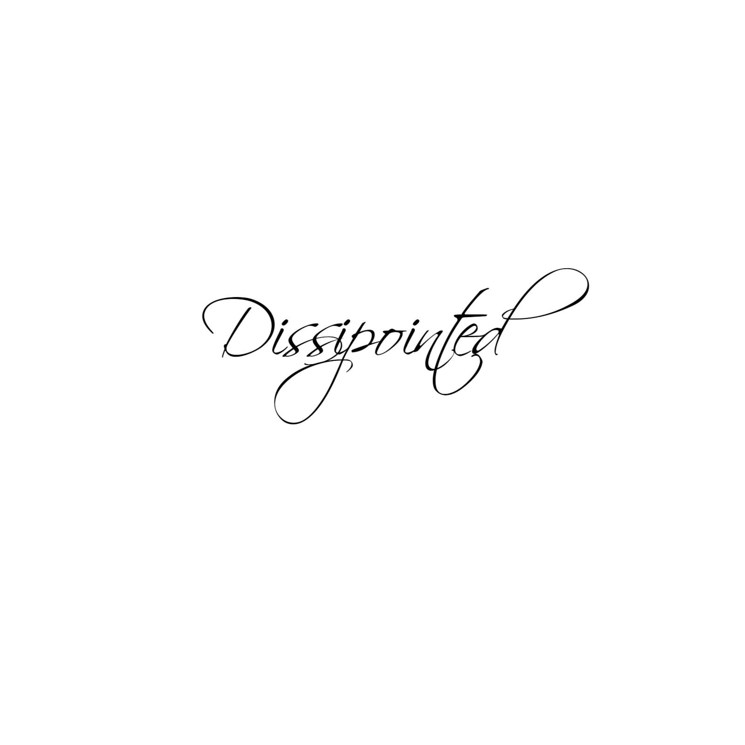 Disappointed