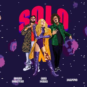 Solo - Omar Montes & Ana Mena & Maffio (Karaoke Version) 带和声伴奏
