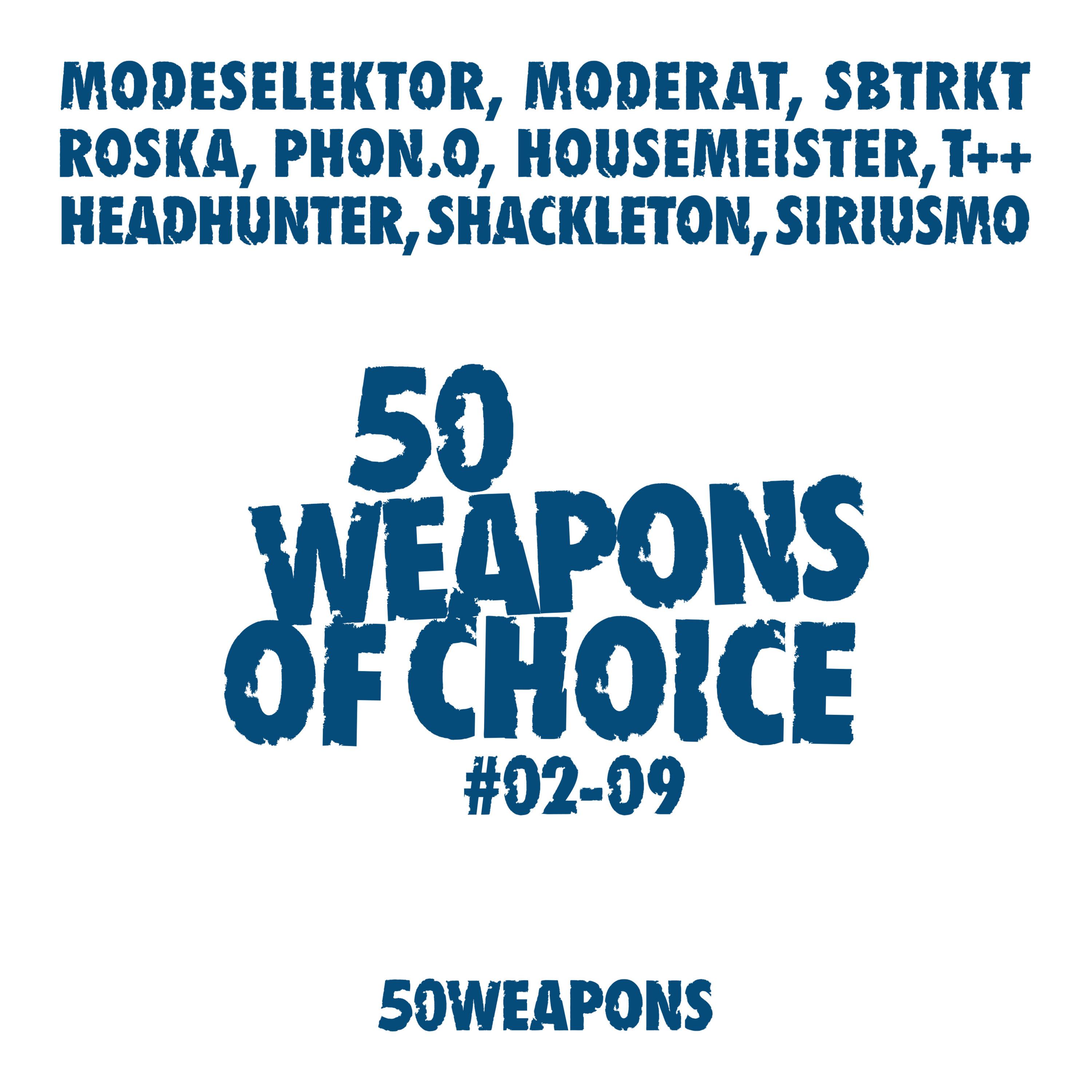 50 Weapons Of Choice # 2-9专辑