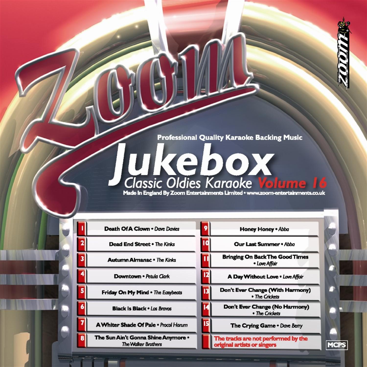 Zoom Karaoke Jukebox Oldies 16专辑