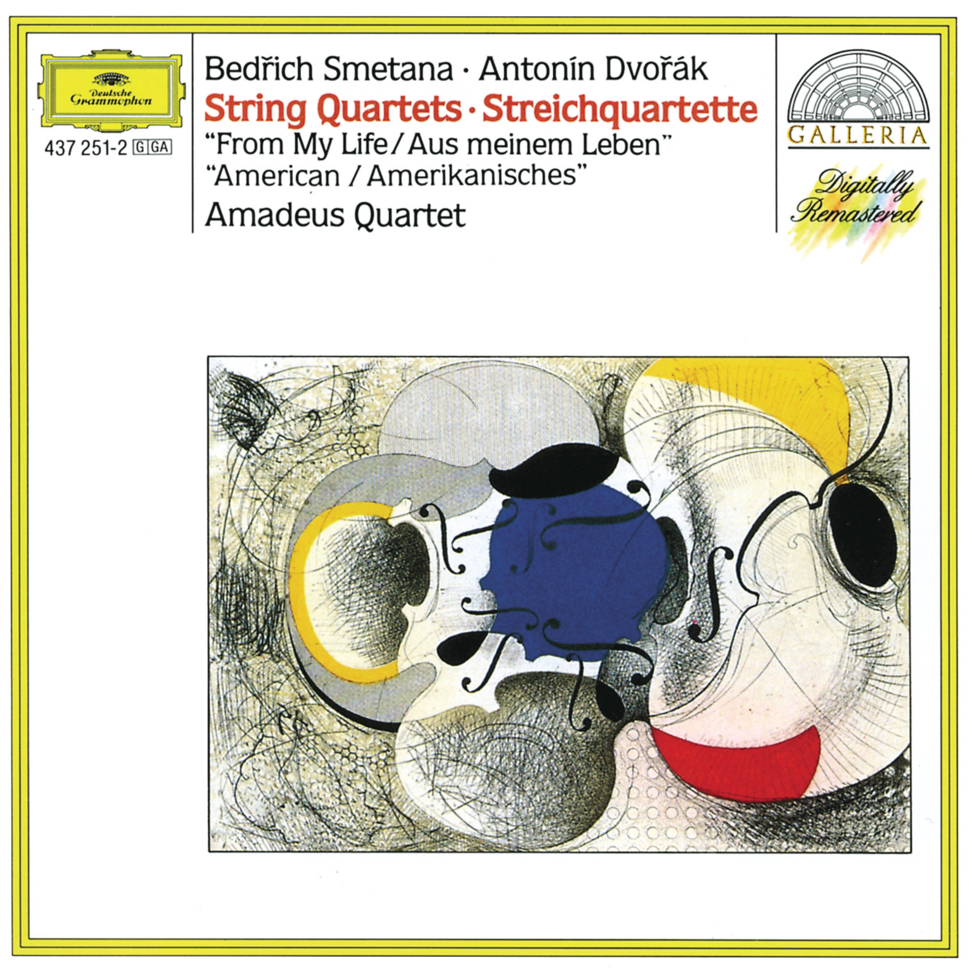 Smetana: String Quartett No. 1 "From My Life" - Dvorák: String Quartett No. 12 "American"