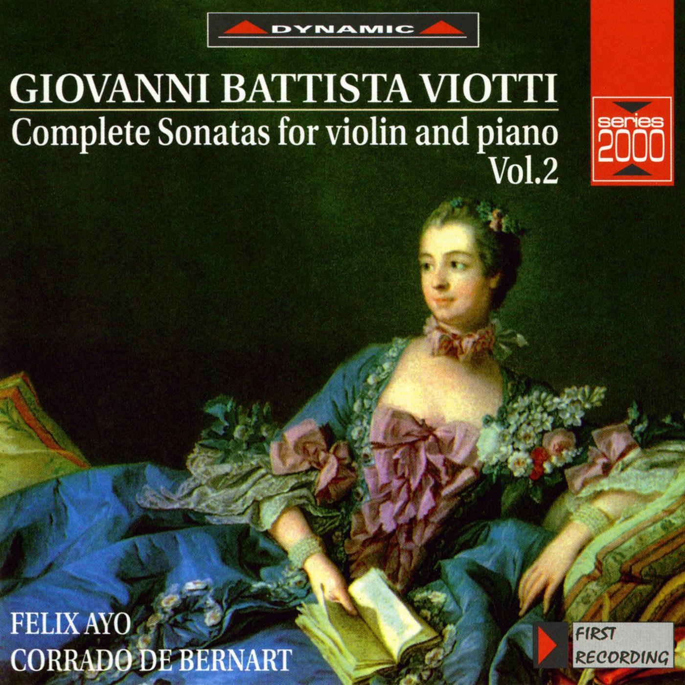 Viotti: Complete Sonatas for Violin and Piano, Vol. 2