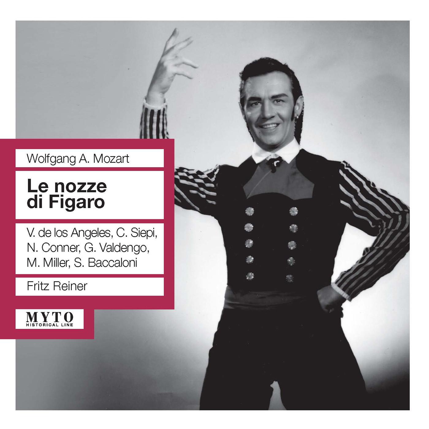 MOZART, W.A.: Nozze di Figaro (Le) [Opera] (Angeles, Siepi, Conner, Valdengo, M. Miller, Baccaloni, 专辑