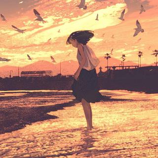 日系丨夏の情事『你像那抹暖人的黄昏』