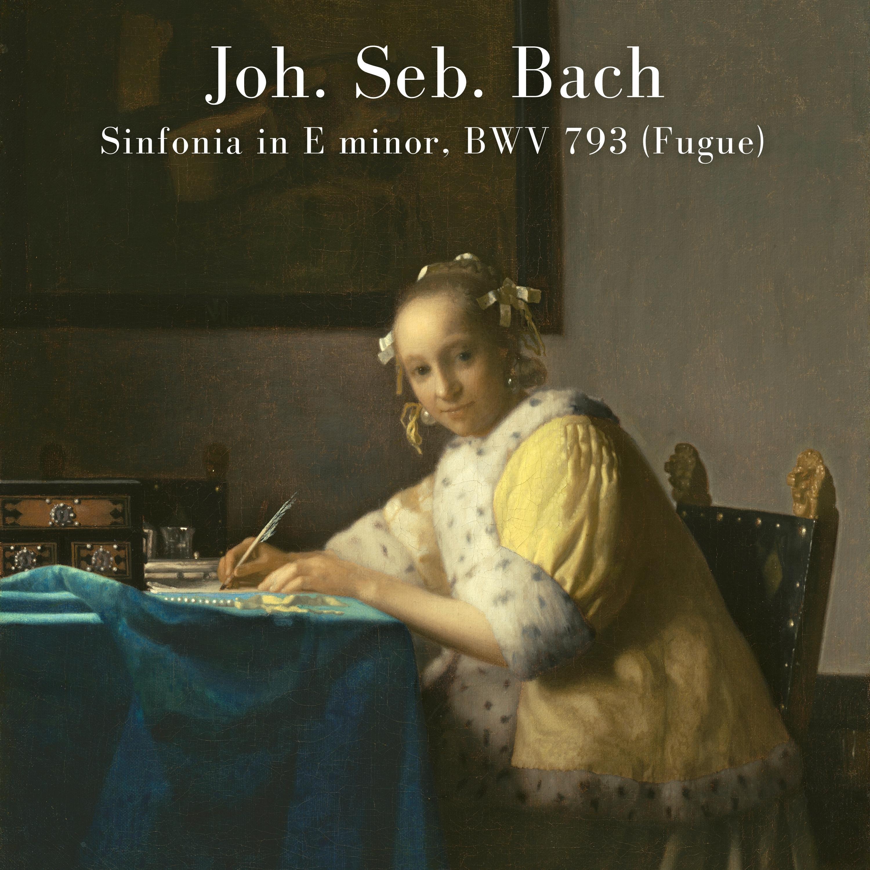 Sinfonia in E minor, BWV 793 (Fugue) (Classic Piano Music, Piano Classics,Chillin Classic)