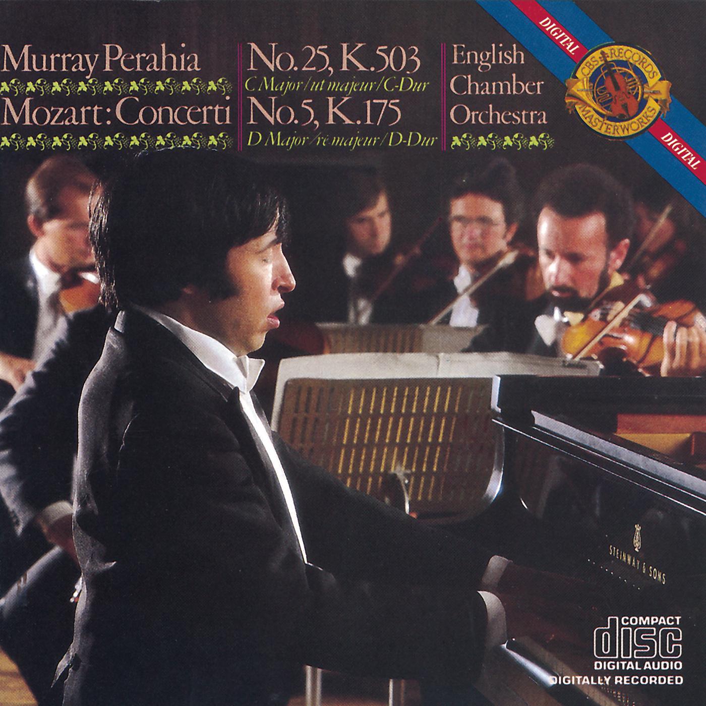 Mozart:  Concertos No. 25 & 5 for Piano and Orchestra