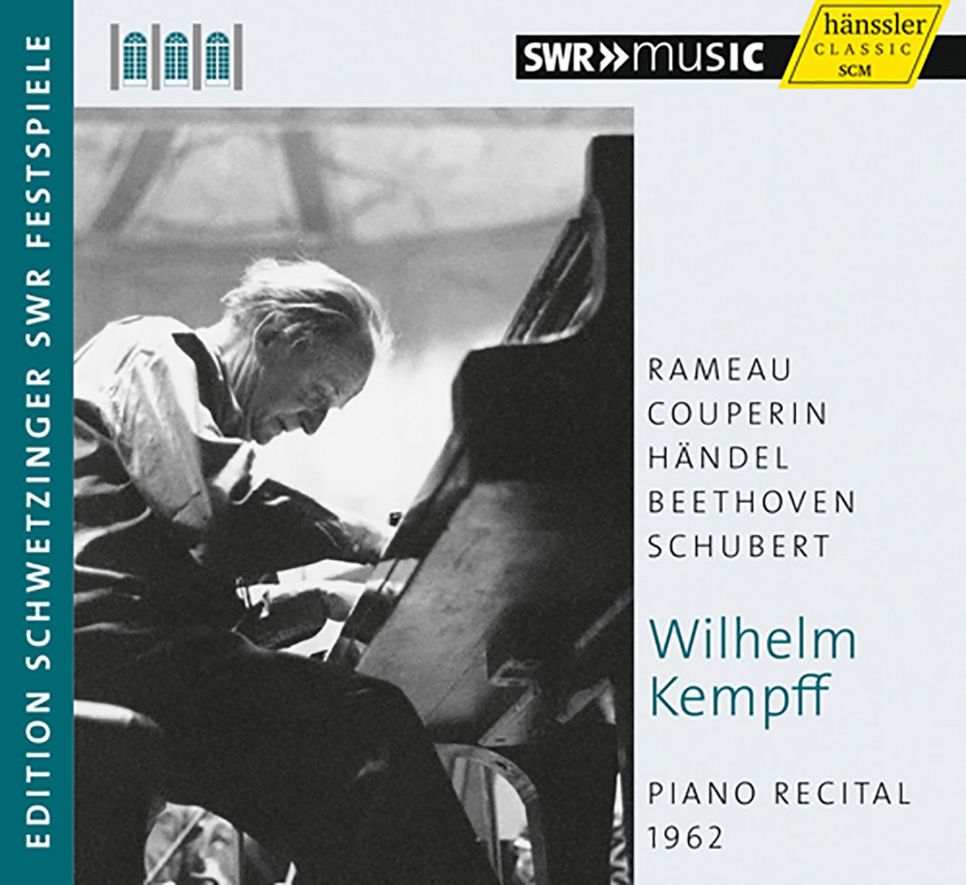 Piano Recital: Kempff, Wilhelm - RAMEAU, J.-P. / COUPERIN, F. / HANDEL, G.F. / MOZART W.A. / BEETHOV专辑