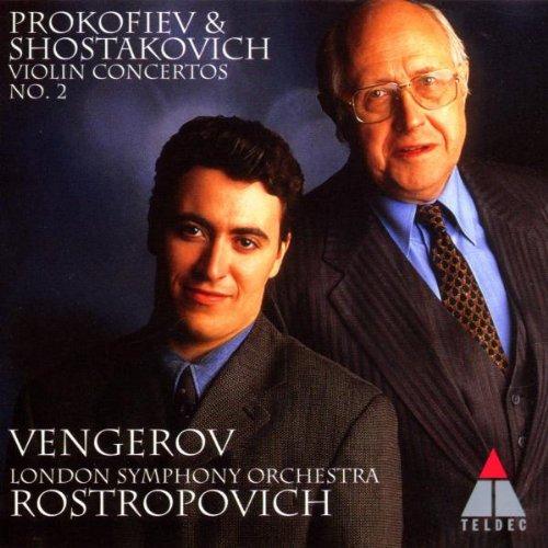 Prokofiev & Shostakovich Violin Concertos No. 2 (Rostropovich, Vengerov, London Symphony Orchestra)专辑