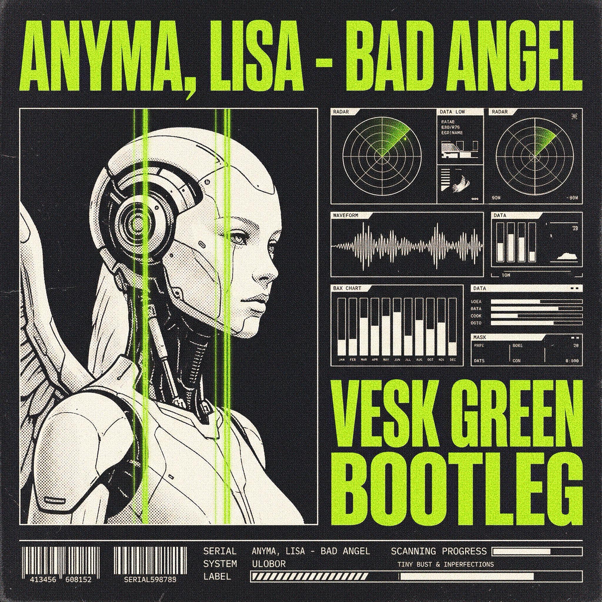 Anyma , Lisa - Bad Angel (Unmonkey Remix)