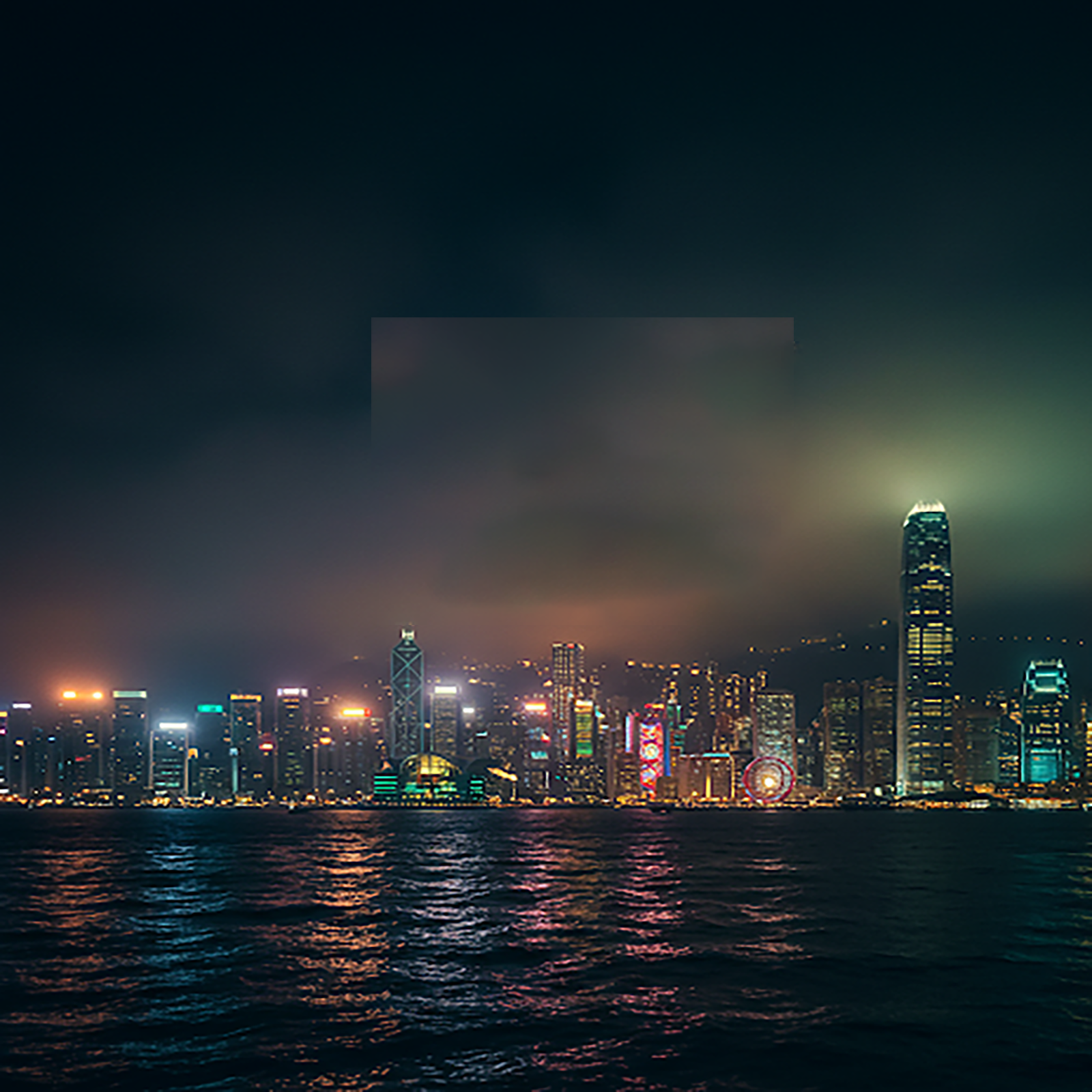 深夜港湾