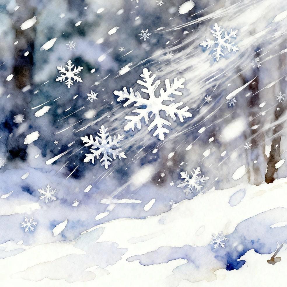 如果落雪时